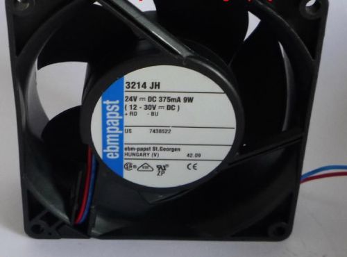 New Ebmpapst Cooling fan  3214JH  92x92x38MM 24V