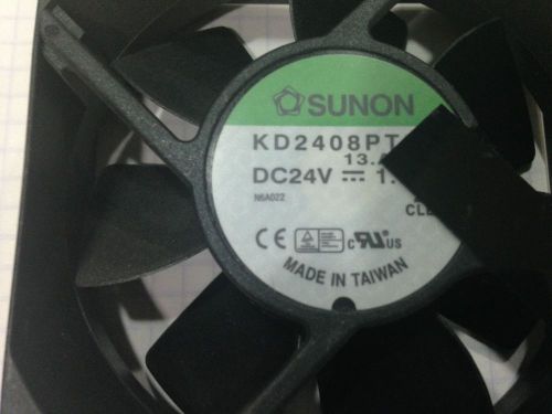 SUNON * 24V 1.7W FAN * KD2408PTS1 - TESTED GOOD - Used