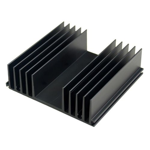 Ss540 aluminum black heatsink heat sink audio amplifier for sale