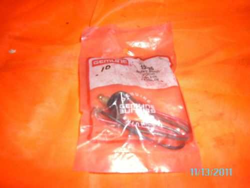 GEMLINE ROTARY SWITCH #15105 2 CIRCUIT 1 ON 2 ON 1 &amp; 2 ON,OFF   1026