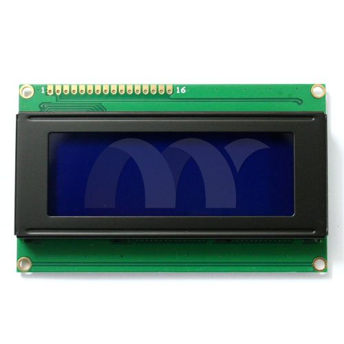2004 20x4 character lcd module display blue backlight for arduino for sale