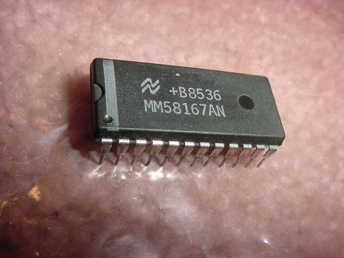 Mm58167an real time clock calendar national semiconduct for sale