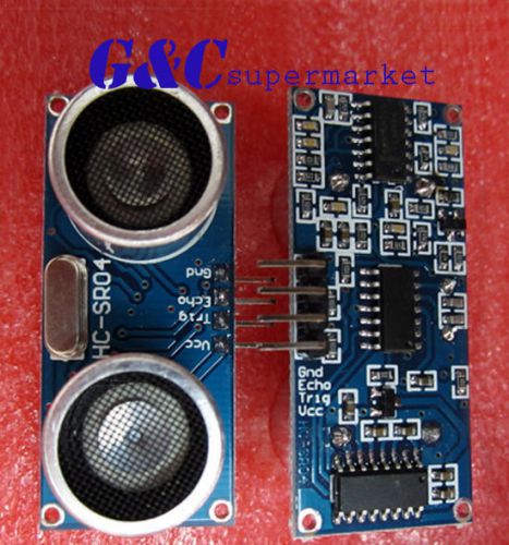 5pcs hc-sr04 arduino ultrasonic module distance measuring transducer sensor new for sale