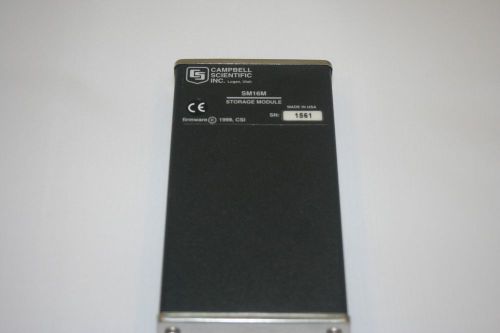 SM16M Storage Module with 16 MB Data Storage serial Campbell Scientific