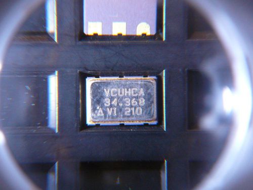 VECTRON VCUHCA-34.3680MHz VCXO Crystal Oscillator 1-CH 6-Pin Ceramic*NEW*  2/PKG