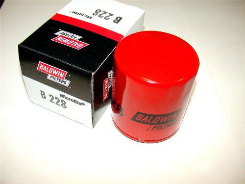 NEW BALWIN MICROLITE OIL FILTER MODEL B228  (12 AVAILABLE)