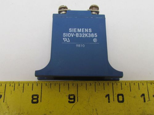 Siemens SIOV-B32K385 SI0V-B32K385 Block Varistor Metal Oxide M4 Screw Terminals