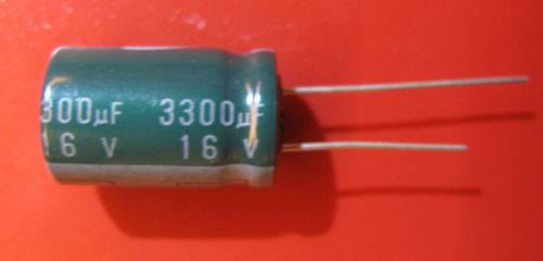 6x 3300uF 16V GENUINE Samsung SS Low ESR electrolytic capacitor — EU seller