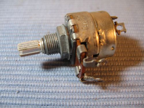 VINTAGE CLAROSTAT  500,000 OHM POTENTIOMETER WITH ON-OFF SWITCH , USED