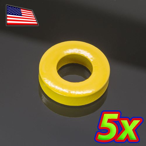 [5x] 18mm ferrite toroid for servos, transformers, escs and rc noise filtering for sale
