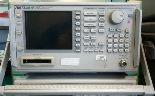 Anritsu ms2665c spectrum analyzer 9khz - 21.2ghz w / opt: 01, 02 for sale