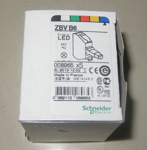 New Schneider indicator light ZBV-B6