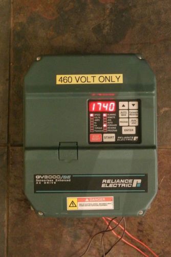 RELIANCE GV3000/SE 10 HP 10V4151 AC DRIVE TESTED RUNS GREAT