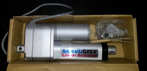 Servocity linear servo motor 25lbs. thrust linear actuator 2&#034; stroke for sale