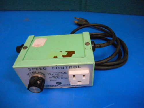 Crc chemical rubber co. speed control unit, 115v, 60 cycle, ac 7.5a, max. load for sale