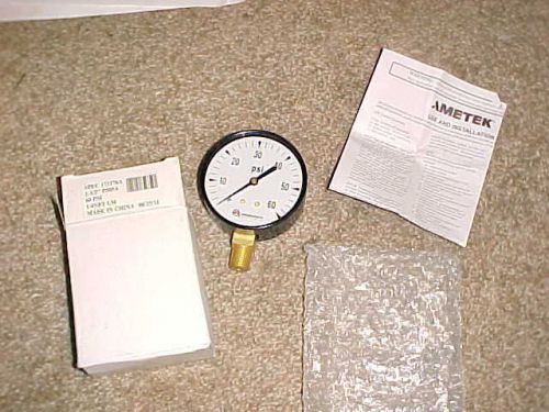 Marquest 173176a 0-60 psi gage, 2-1/2&#034;, 1/4&#034; npt **new** for sale