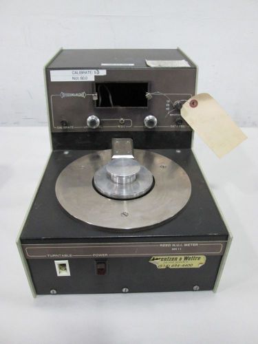 Noram mk ii reed nui meter turntable calibrator process meter d317907 for sale