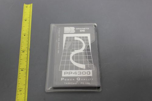 Dranetz bmi pp4300 taskcard pq lite pqlite/h/t/m ver.3.5(s22-3-26a) for sale