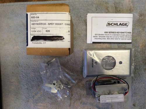 Schalge 653-04 keyswitch for sale