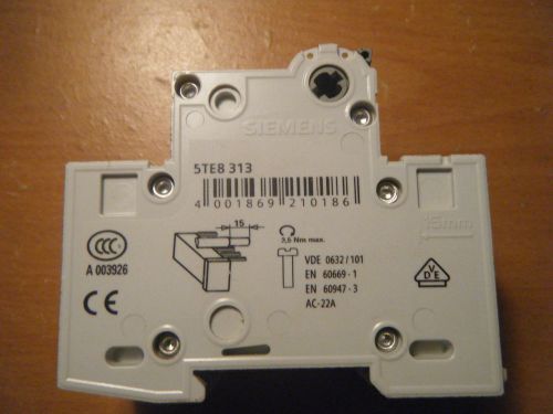SIEMENS 5TE 8313  32A Mini Circuit Breaker