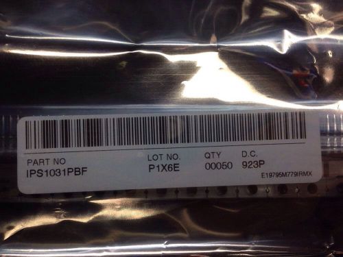 International mosfet ips to-220, 58m7329, ips1031pbf, lot of 30, f#55 for sale