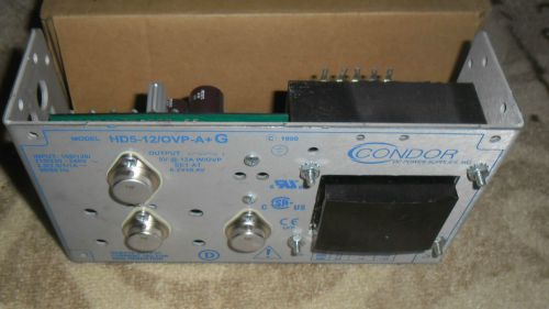Condor hd5-12/ovp-a+g power supply for sale