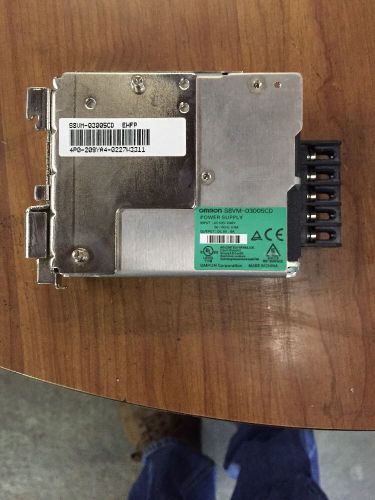 Omron S8VM-03005CD Standard DIN Rail Power Supply 100-240VAC In 5V 6A Out