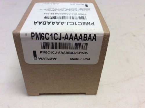 Watlow PM6C1CJ-AAAABAA Temperature Controller PM6C1CJAAAABAA PM6C1CJ AAAABAA