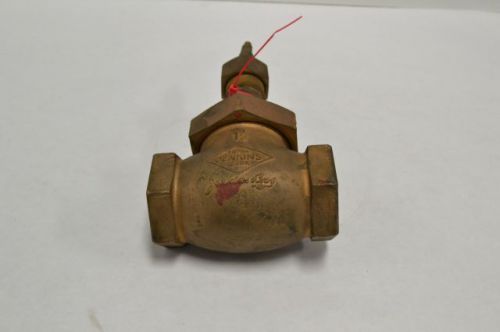 Jenkins body brass threaded class 150 1-1/2 in control valve b213788 for sale