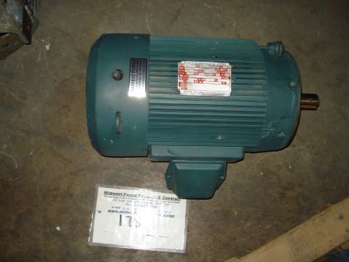 Reliance motor 1yab00221a1, 10hp, 3450rpm, 215tc, 460vac, tefc, 3ph, p21g3887 for sale