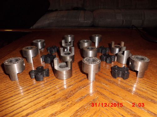 LOVEJOY L-050 .500 JAW COUPLING USED  LOT OF 7