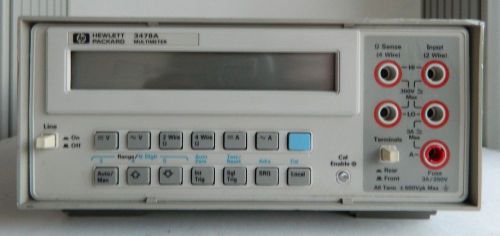 HP 3478A DIGITAL MULTIMETER, UP TO 300 VOLTS