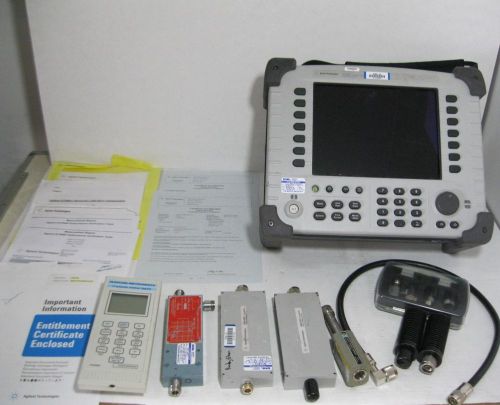 HP/AGILENT E7495A BASE STATION TEST SET WITH PWR METER, OPTIONS 200,205,510,600