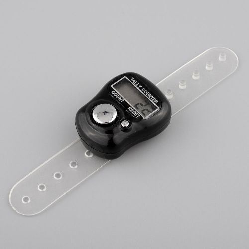 Mini Adjustable Digital LCD Electronic Hand Finger Tally Counter For Golf