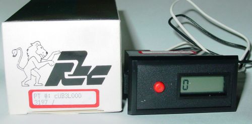 New in Box Red Lion CUB3L  6-Digit Counter with Lithium Battery