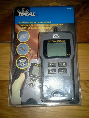 IDEAL VDV MULTIMEDIA CABLE TESTER 33-856