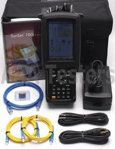 Sunrise telecom sunset 10g sdh optical network tester analyzer 10gbps 10 gig for sale
