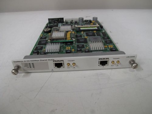 Spirent Smartbits LAN-3301A (2 port, 10/100/1000Base-T Ethernet, Cat5, copper)