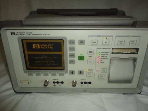 Hp agilent 37721a digital transmission analyzer for sale