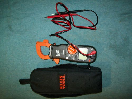 KLEIN Tools CL2000 True RMS Clamp Meter in Bag with Leads No Manual Looks UNused