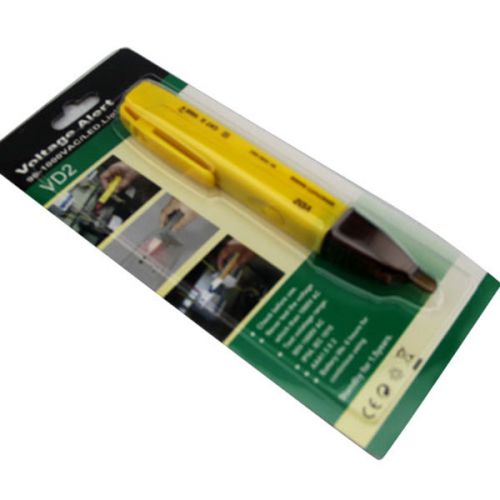 Non-contact electric voltage volt alert tester pen led light detector 90-1000v for sale