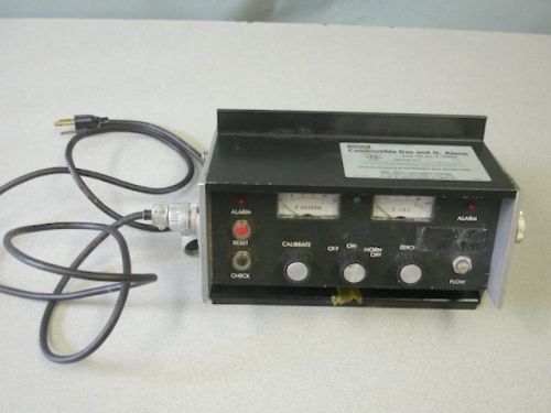 MSA 260 Portable Combustible Gas &amp; O2 Alarm/Tester
