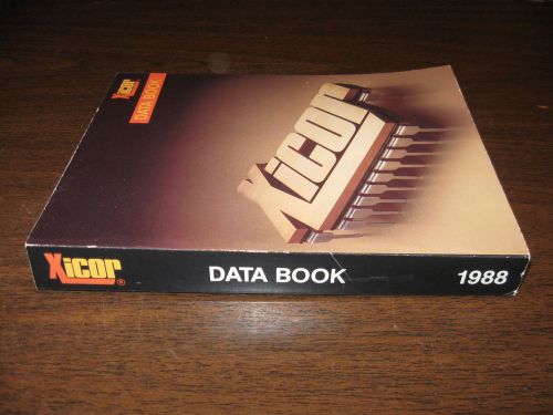 Data book: Xicor 1988