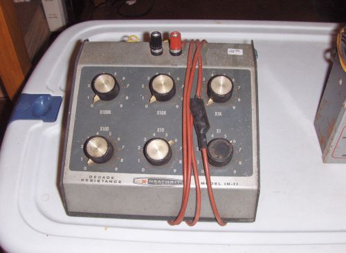 heathkit capacitor tester model IT-22 and resistance test model IN-11