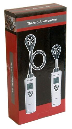 DT-318 Gooseneck Thermometer Air Flow Meter Anemometer Wind Speed Tester NEW !!!