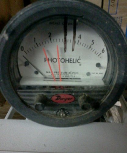 Dwyer photohelic pressure switch/gage series 3000 for sale