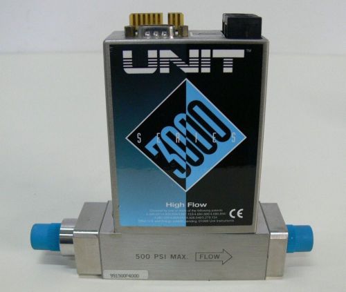 Unit ufc-3000 ar gas range 40 slm high flow controller for sale