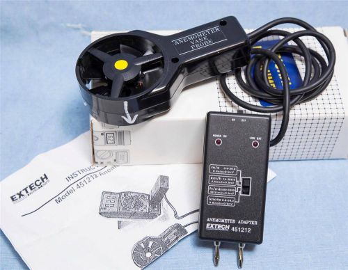 Extech Instruments Anemometer Adapter &amp; Vane Probe