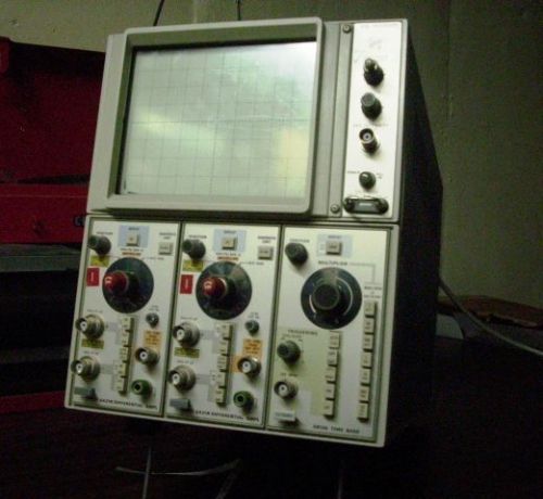 Tektronix 5110 Oscilloscope REDUCED!! 3 plug-ins (2 5A21N &amp; 1 time base 5B13N)