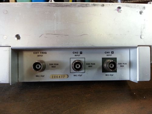 Sony/Tektronix Type 305 DMM Oscilloscope Probe Input Section